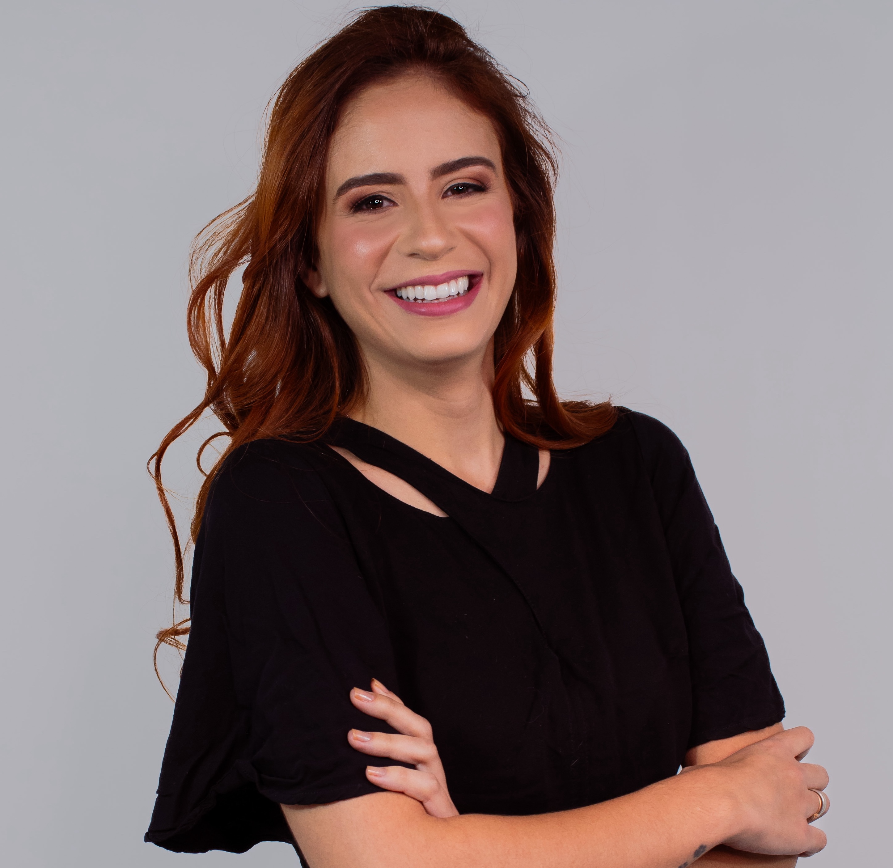 Retrato da Dra. Luciana Abreu, sorrindo
